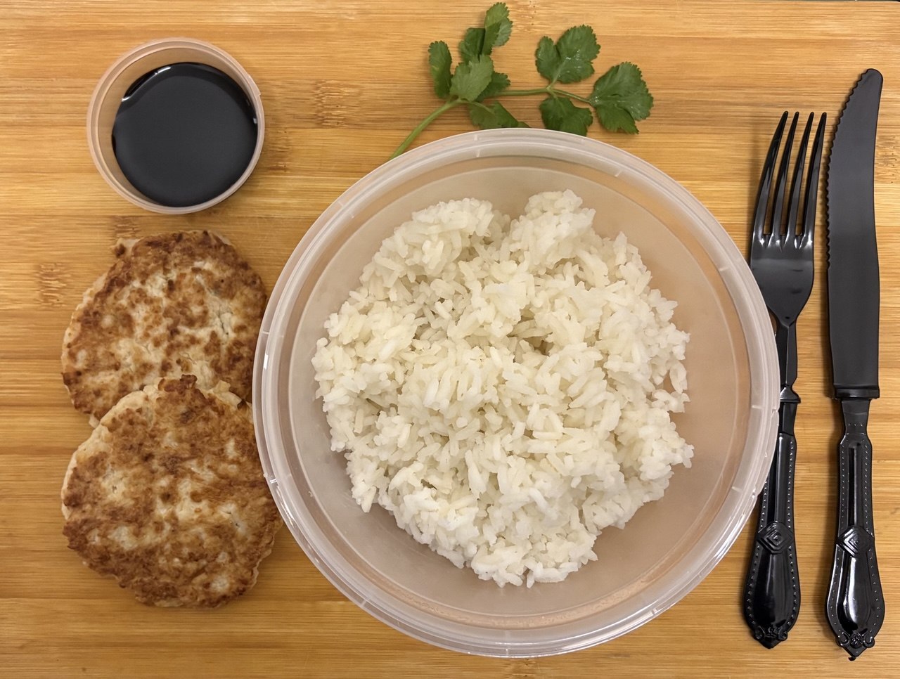 Котлетки с рисом